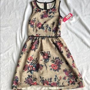 Xhilaration Floral fall dress (new with tags)